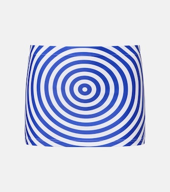 Printed jersey miniskirt | Jean Paul Gaultier