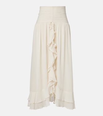 Neree ruffled maxi skirt | Poupette St Barth