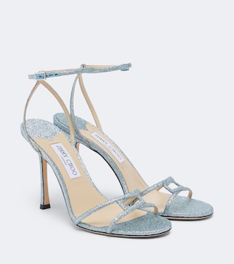 1998 Leo glitter sandals | Jimmy Choo
