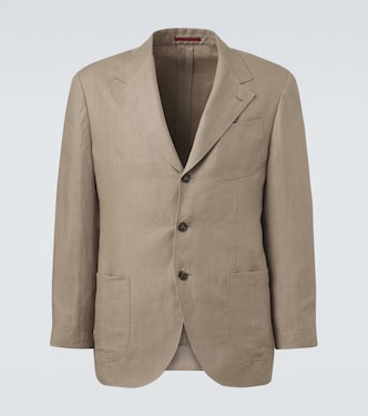 Blazer aus Leinen | Brunello Cucinelli