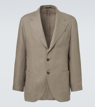 Blazer aus Leinen | Brunello Cucinelli