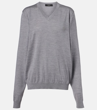 Oversize-Pullover aus Wolle | Gucci