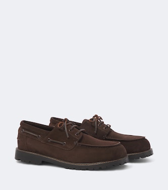 Guston suede boat shoes | Studio Nicholson