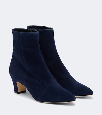 Myconia suede ankle boots | Manolo Blahnik