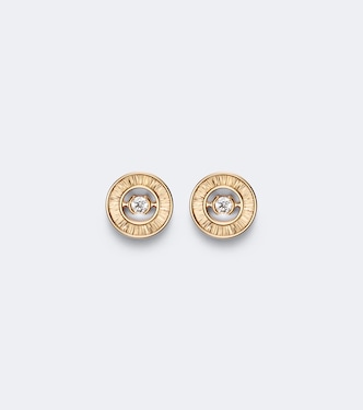 Possession Décor Palace 18kt rose gold earrings with diamonds | Piaget