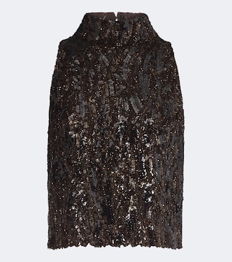 Top con paillettes | Brunello Cucinelli