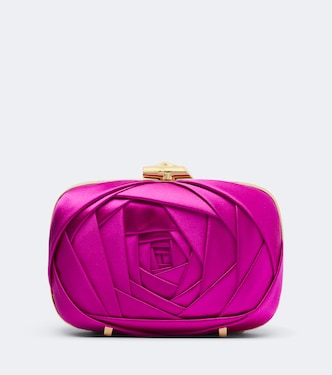 Clutch Rose Vivier aus Satin | Roger Vivier