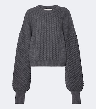 Clothilde cable-knit cashmere sweater | Lisa Yang