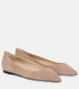 Romy suede ballet flats | Jimmy Choo