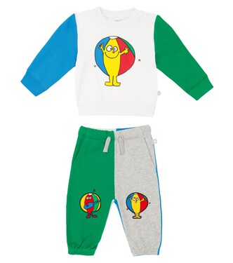 Baby sweatshirt and sweatpants set | Stella McCartney Kids