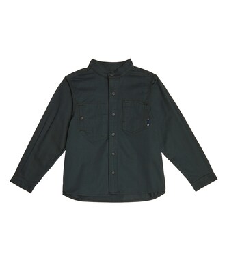 Teddy denim shirt | Bonpoint