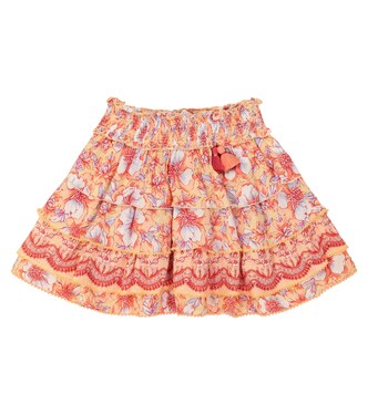 Mini-jupe Ariel à fleurs | Poupette St Barth Kids