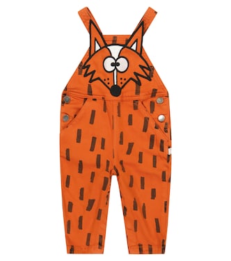 Baby - Salopette in cotone con stampa | Stella McCartney Kids