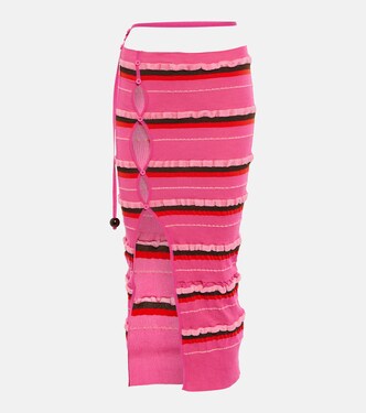 La Jupe Maille Concha midi skirt | Jacquemus