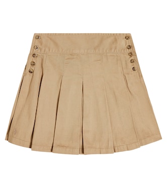 Gonna plissé in cotone | Polo Ralph Lauren Kids