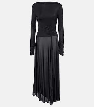 Robe longue asymétrique | Acne Studios