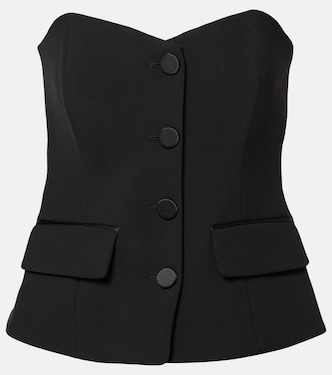 Arlette peplum corset top | Veronica Beard