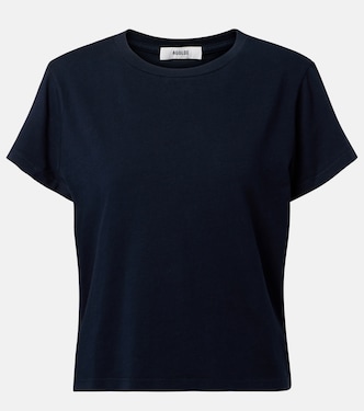 Adine Shrunken cotton jersey T-shirt | Agolde
