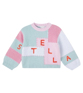 Logo patchwork sweater | Stella McCartney Kids