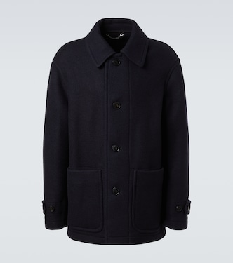 Wool and cotton coat | Dries Van Noten