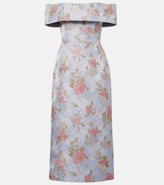 Midikleid Gloria aus Brokat | Markarian