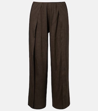 Calla linen-blend wide-leg pants | Proenza Schouler