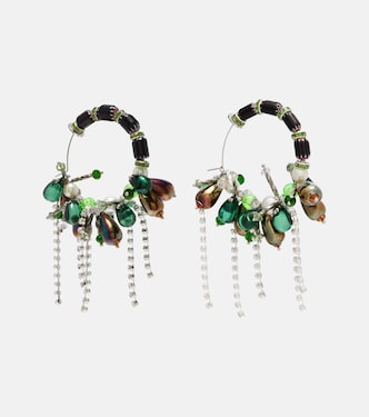 Embellished hoop earrings | Dries Van Noten