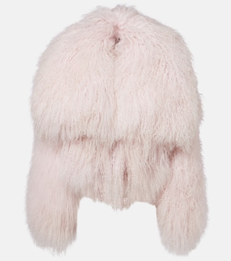 Lederjacke aus Shearling | The Attico