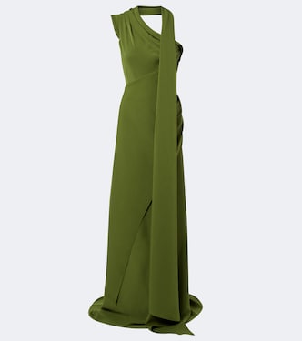 Draped bustier gown | Marmar Halim
