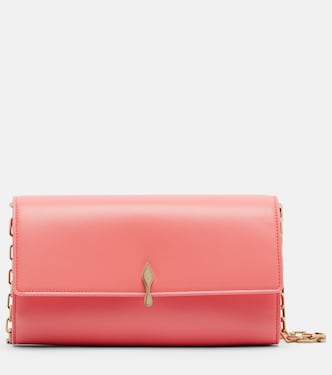 Bettina Small leather wallet on chain | Christian Louboutin