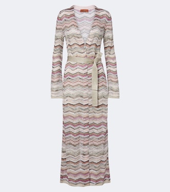 Zigzag lamé cardigan | Missoni