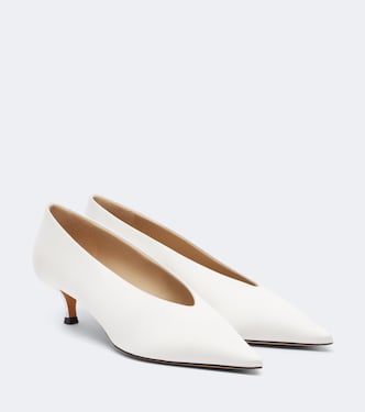 Babouche satin pumps | Le Monde Béryl