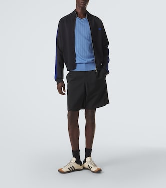 Roots polo sweater in blue - Wales Bonner | Mytheresa