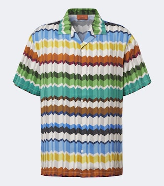 Zigzag bowling shirt | Missoni