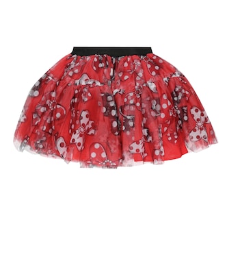 Printed tulle skirt | Monnalisa