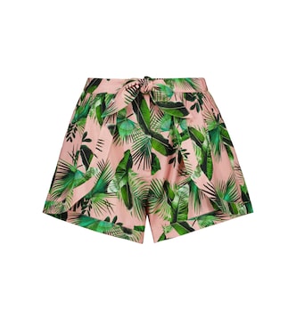 Claudia printed cotton shorts | Alexandra Miro