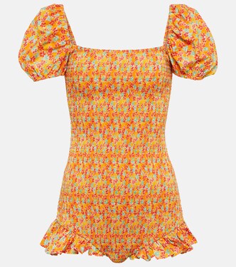 Ginny floral playsuit | Caroline Constas