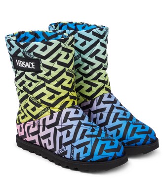 La Greca quilted boots | Versace Kids
