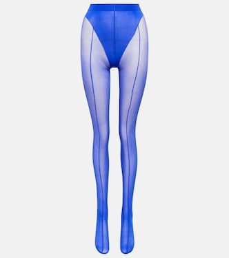 x Mugler A tights | Wolford