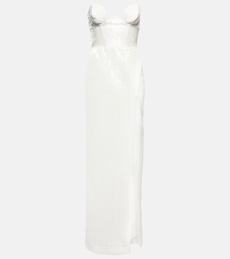 Robe de mariée à sequins | Nensi Dojaka