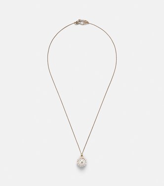 Jeanne Simple 14kt gold necklace with freshwater pearls | Sophie Bille Brahe