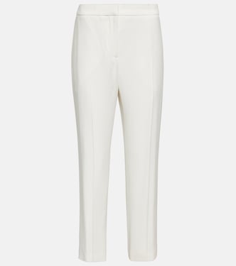 Mid-Rise-Hose aus Crêpe | McQueen