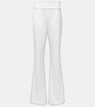 Pantalon de mariée Sculpted en satin | Galvan