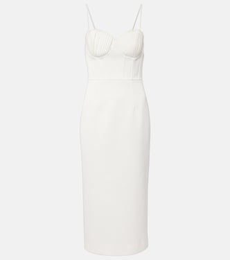 Bridal Delaney midi dress | Rebecca Vallance