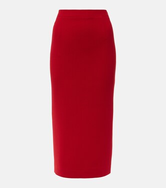 Jupe midi en laine | Alessandra Rich