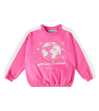 Mini Rodini Society jersey sweatshirt | Mini Rodini