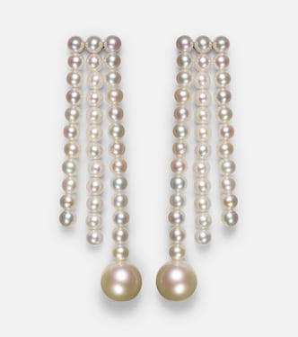 La Valse 14kt gold earrings with pearls | Sophie Bille Brahe