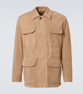Suede field jacket | Brioni