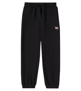 بنطلون رياضي من القطن DG | Dolce&Gabbana Kids