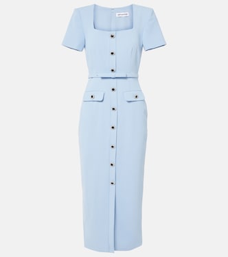 Midikleid aus Crêpe | Self-Portrait